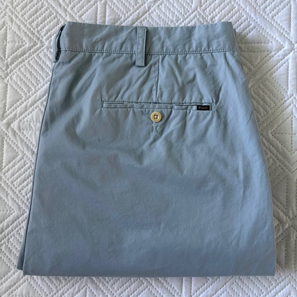 Polo Ralph Lauren Pima Cotton Shorts Size 40 Blue Sporting Club Senior Class